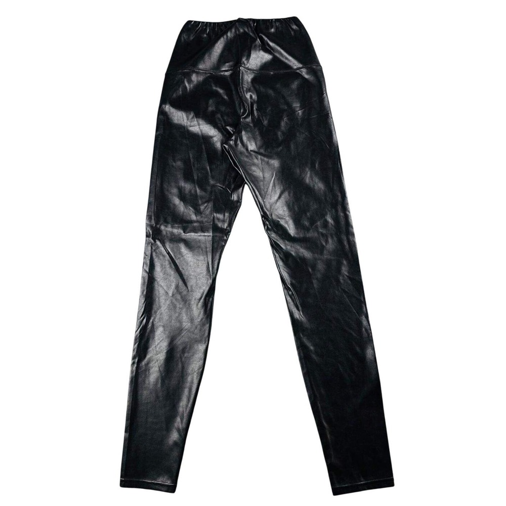 Aritzia Wilfred Free Faux Leather Leggings‎ Women XS Black Slim High Waisted